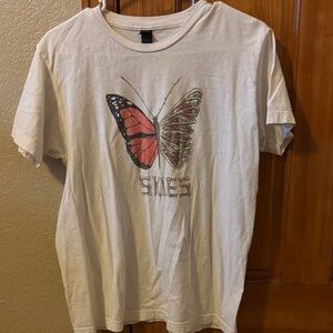 Tultex Classic White Lil Skies Tee